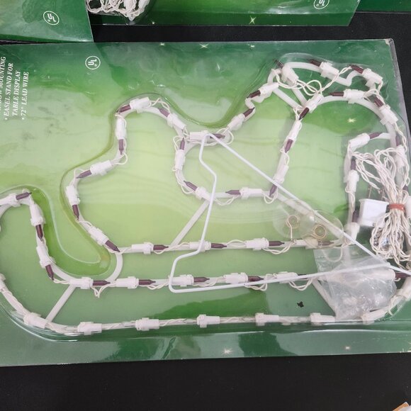 Vintage Foremost Christmas Illuminations Sleigh - Picture 1 of 4